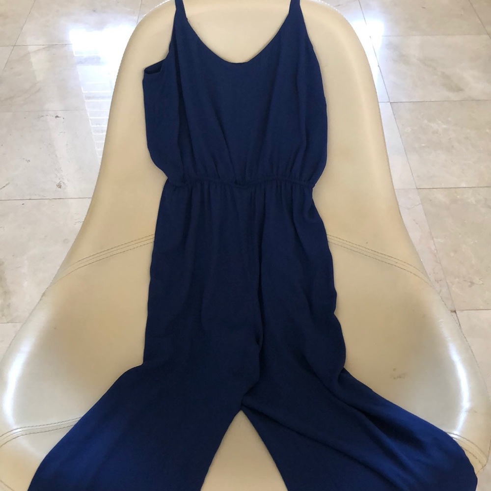 Deep blue jumpsuit